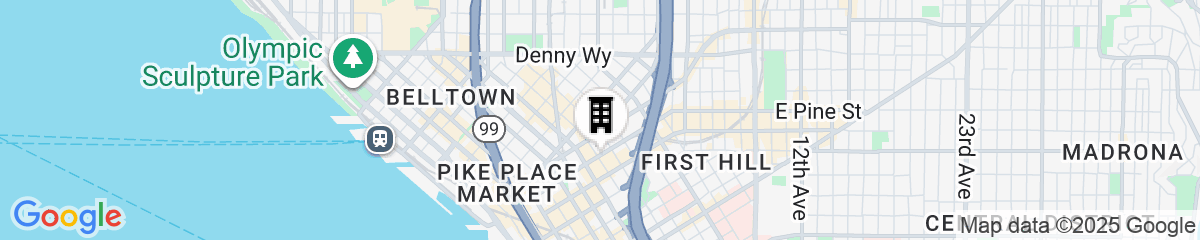 Map for Grand Hyatt Seattle