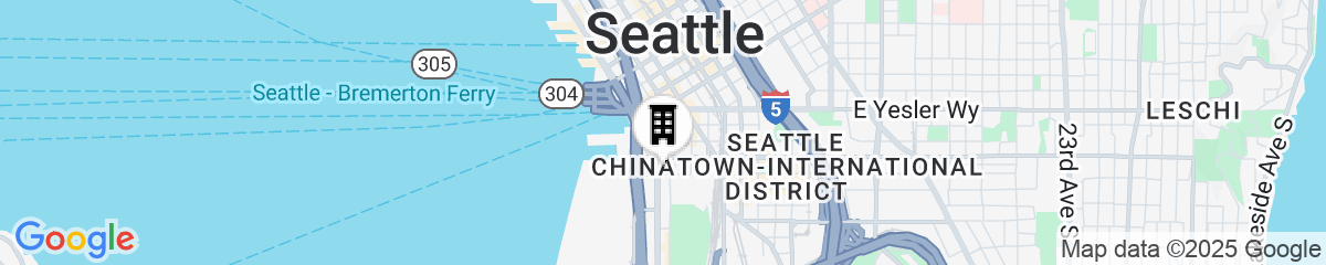 Map for Populus Seattle
