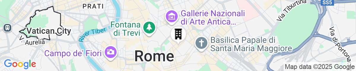 Map for Leonardo Boutique Hotel Rome Monti