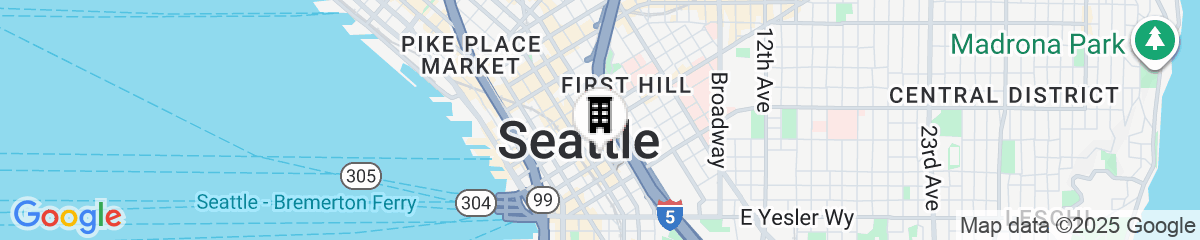 Map for Lotte Hotel Seattle