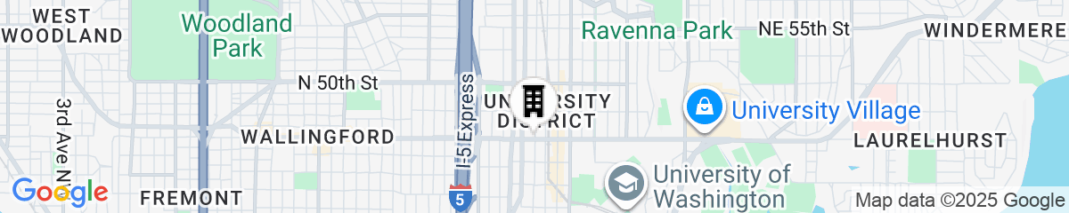 Map for Residence Inn by Marriott Seattle University District
