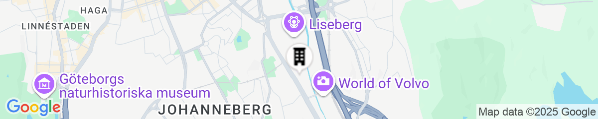 Map for Liseberg Grand Curiosa Hotel