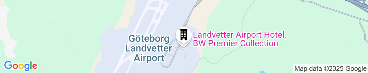 Map for Landvetter Airport Hotel, BW Premier Collection