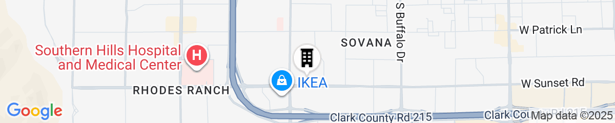 Map for Home2 Suites by Hilton Las Vegas Southwest I-215 Curve