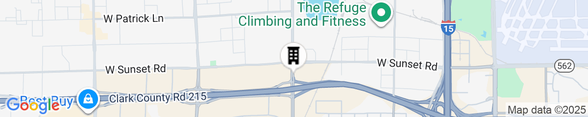 Map for Springhill Suites By Marriott Las Vegas Airport