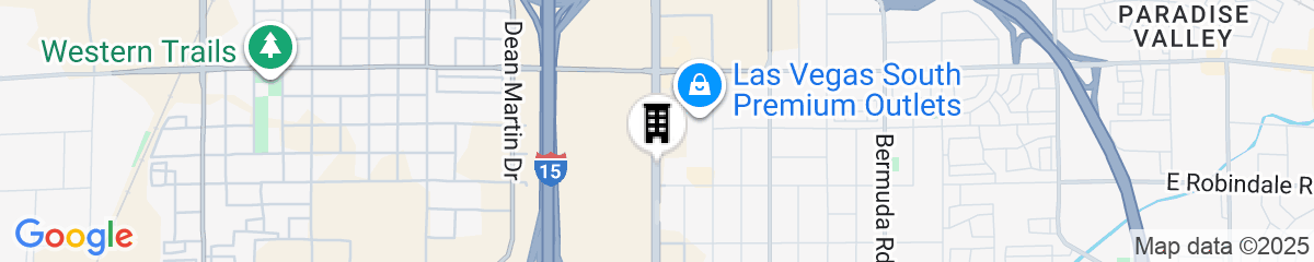 Map for Residence Inn Las Vegas Airport