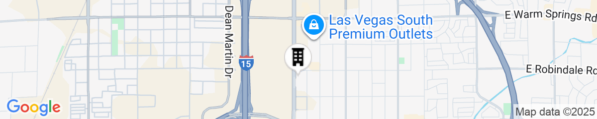 Map for Home2 Suites by Hilton Las Vegas Strip South