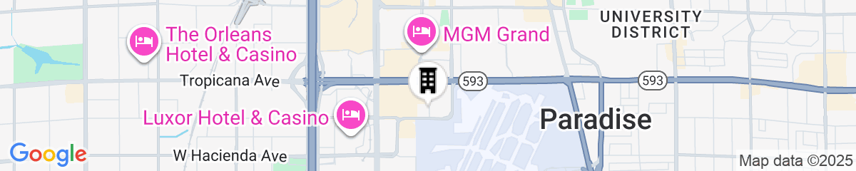 Map for Desert Rose Resort