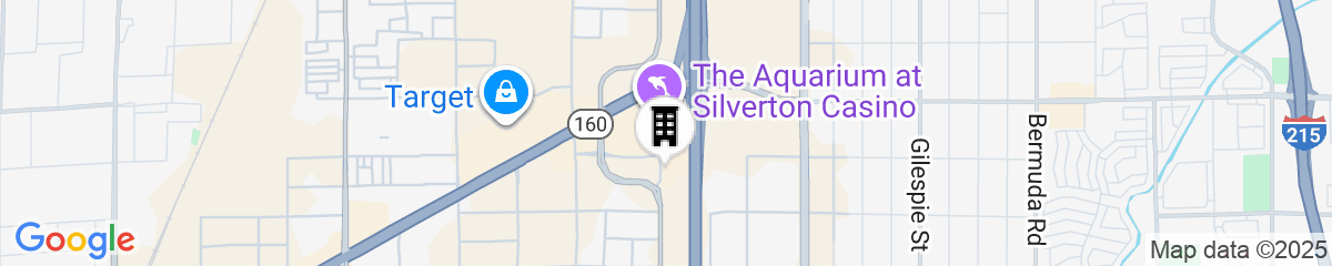 Map for Hyatt Place Las Vegas at Silverton Village