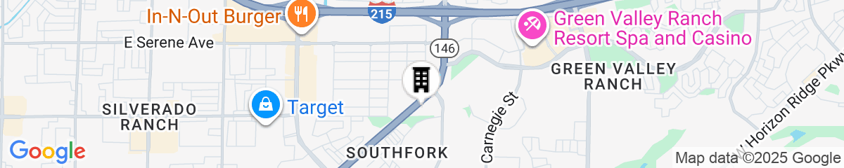 Map for Aloft Henderson