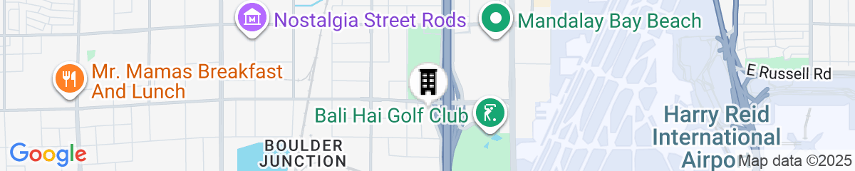 Map for Staybridge Suites: Las Vegas - Stadium District by IHG
