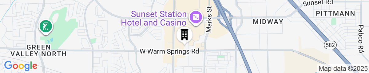 Map for Hilton Garden Inn Las Vegas/Henderson