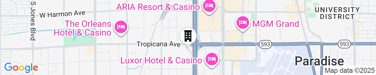 Map for Home2 Suites by Hilton Las Vegas Stadium District