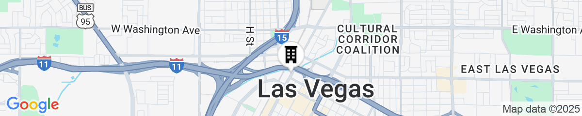 Map for Main Street Station Hotel, Casino and Brewery