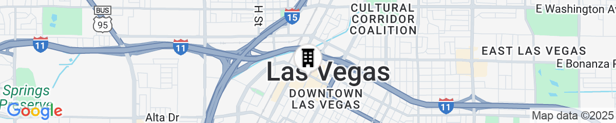 Map for Fremont Hotel & Casino