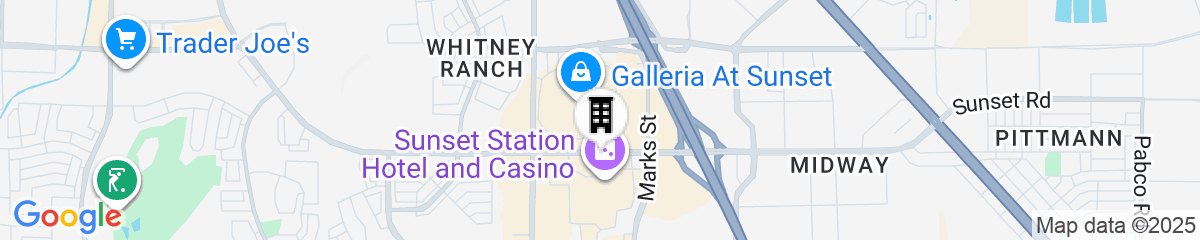Map for Sunset Station Hotel & Casino
