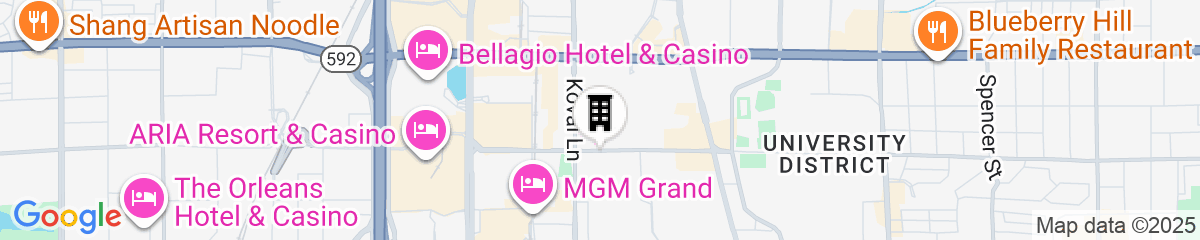 Map for Club Wyndham Grand Desert