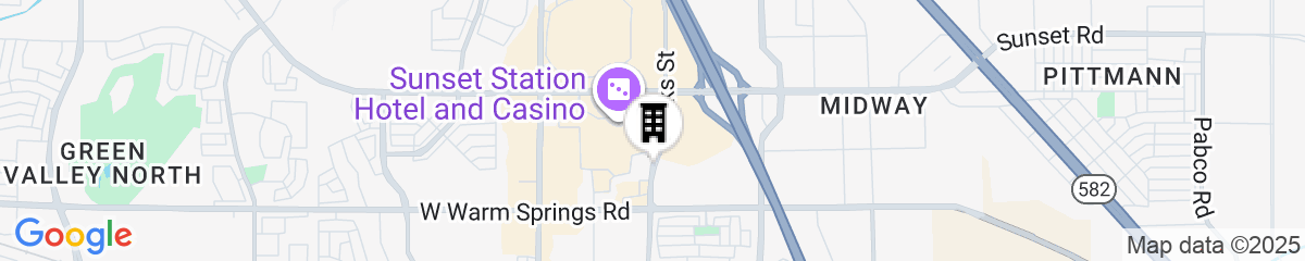 Map for Comfort Inn & Suites Henderson - Las Vegas