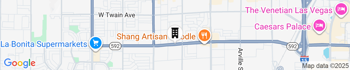 Map for Westgate Flamingo Bay Resort