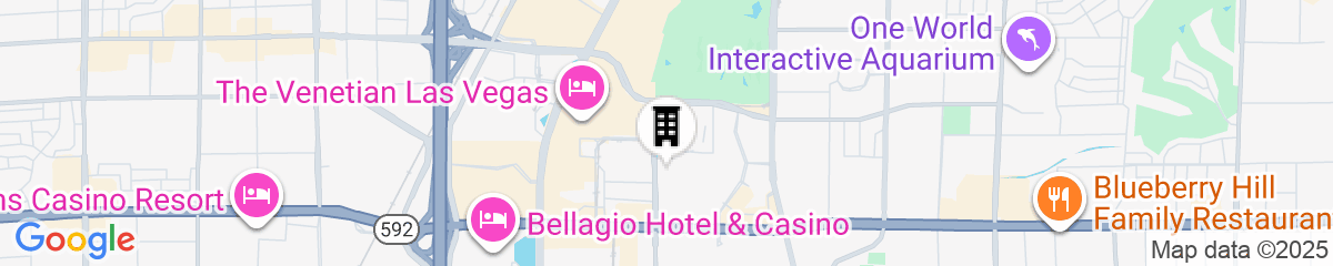 Map for Holiday Inn Club Vacations at Desert Club Resort by IHG