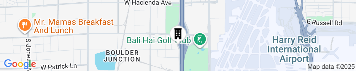 Map for Residence Inn By Marriott Las Vegas Stadium Area 