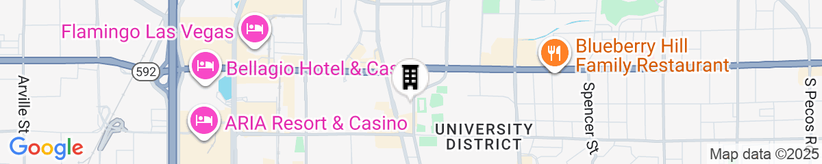 Map for Embassy Suites by Hilton Las Vegas