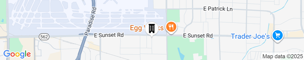 Map for La Quinta Inn & Suites by Wyndham Las Vegas Airport South
