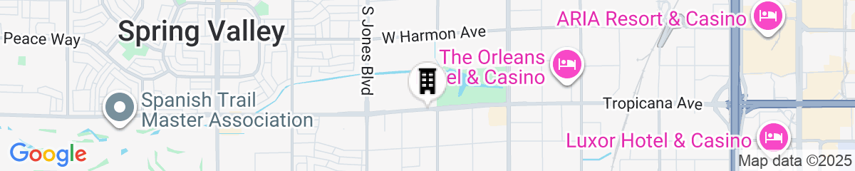 Map for Club De Soleil All-Suite Resort