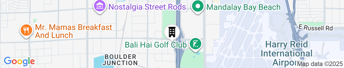 Map for Fairfield by Marriott Inn & Suites Las Vegas Stadium Area