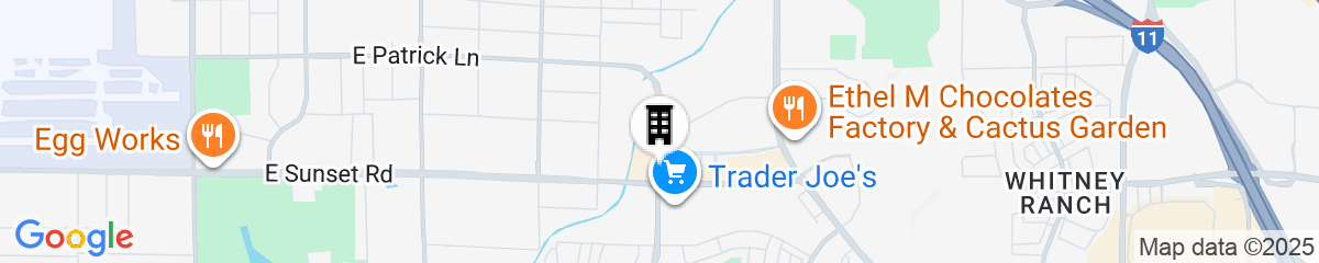 Map for Courtyard by Marriott Las Vegas Henderson/Green Valley