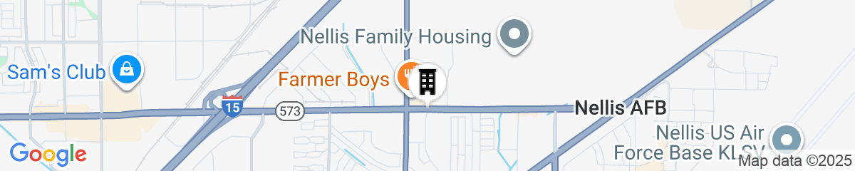 Map for Comfort Inn & Suites Las Vegas - Nellis