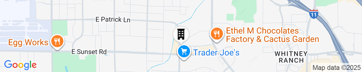 Map for Residence Inn By Marriott Las Vegas/Green Valley