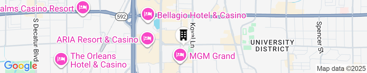 Map for Jet Luxury Elite at The Signature