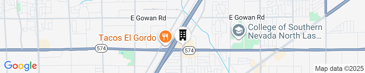 Map for Hotel Jefe at Ojos Locos