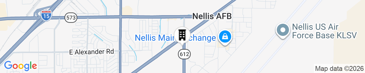 Map for Holiday Inn Express Las Vegas-Nellis by IHG