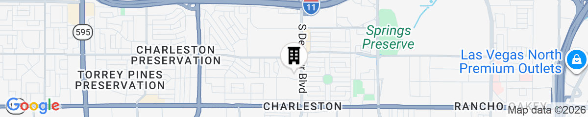 Map for Arizona Charlie's Decatur