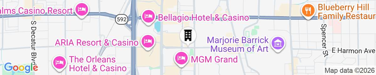Map for Luxury Suites International At The Signature