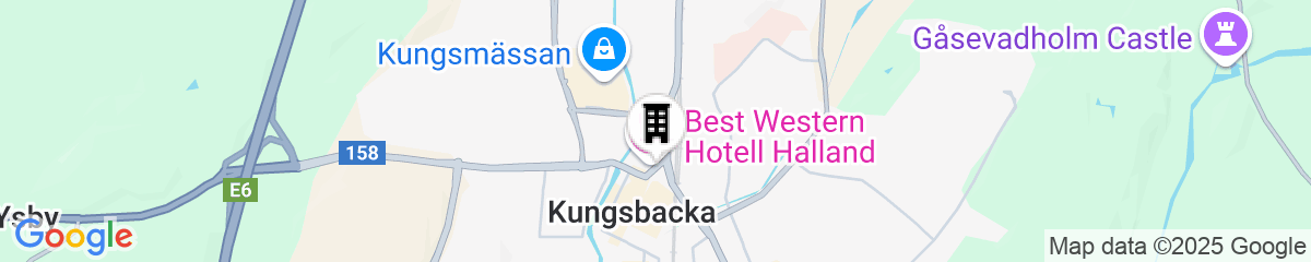 Map for Best Western Hotel Halland