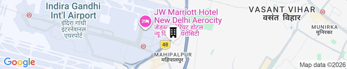 Map for Hotel Tela Suite