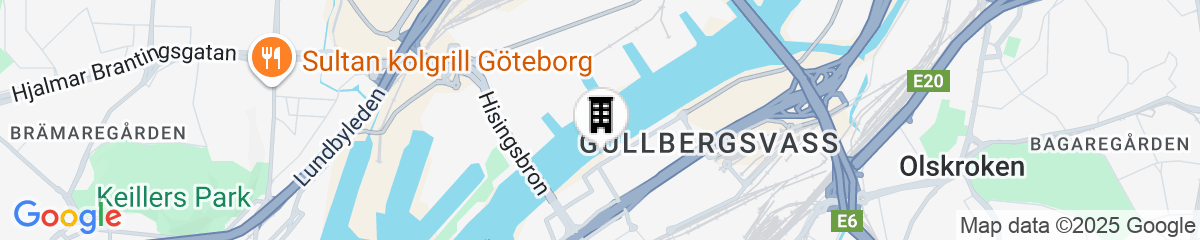 Map for Good Morning+ Göteborg City