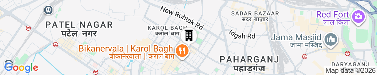Map for Hotel BB Palace