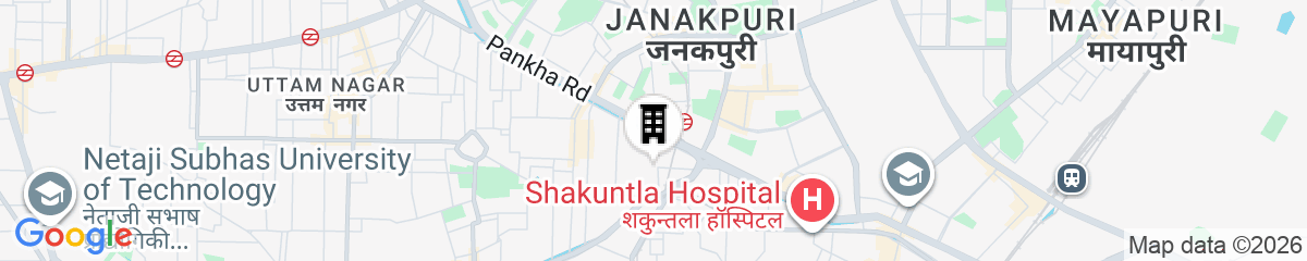Map for Hotel The Grand