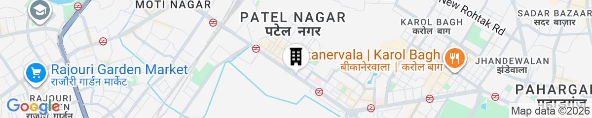 Map for Hotel Palace Inn