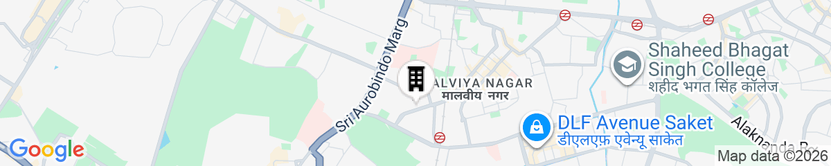 Map for Ahuja Residency Sage