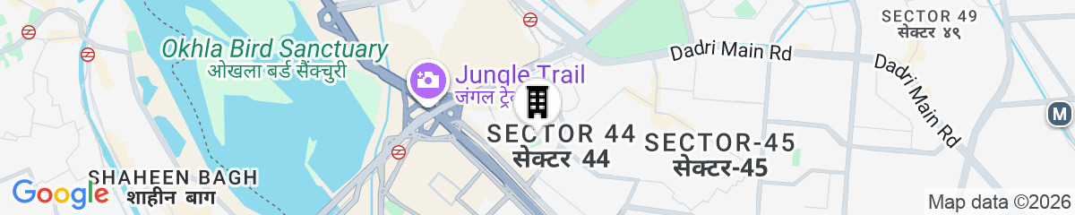 Map for Ahuja Residency Noida