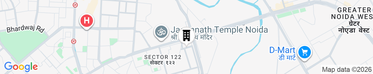 Map for Radiant Blu Hotel