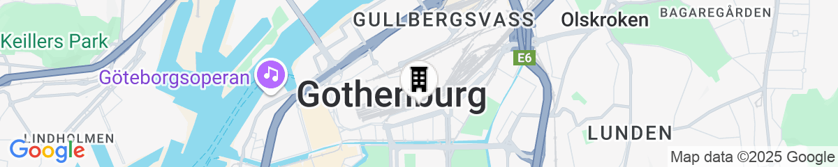 Map for Scandic No.25