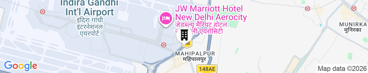 Map for Hotel Paradise International by JMD Group