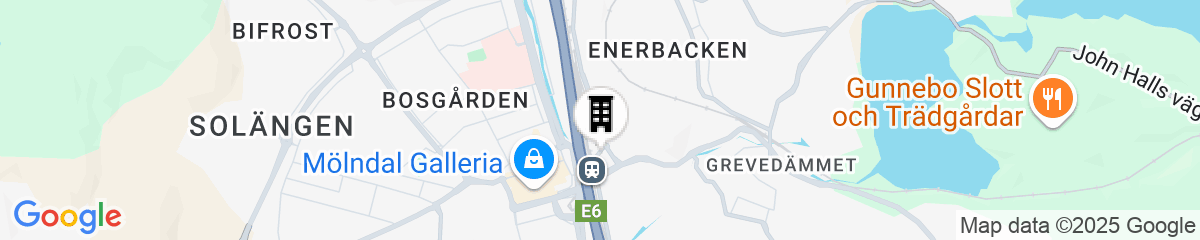 Map for Hotel Mölndals Bro