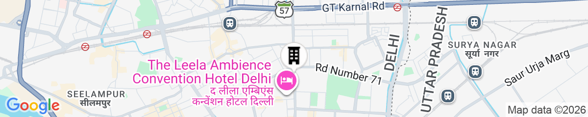 Map for Fortune Park, East Delhi - Member ITC Hotels' Group